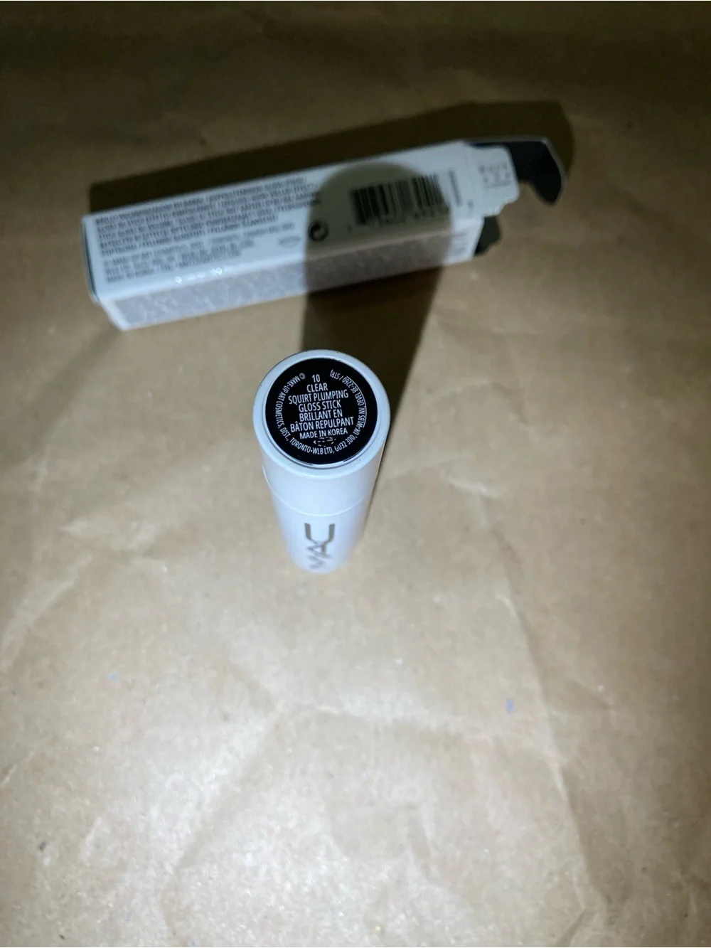 Mac squirt plumping gloss stick (clear)